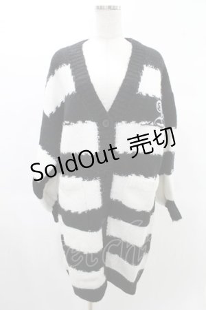 画像: PUNK RAVE / NIGHTMARE ACADEMY RED CARDIGAN Free ホワイト H-25-02-18-2022-PU-TO-KB-ZI