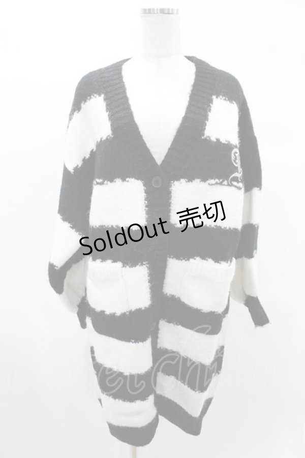 画像1: PUNK RAVE / NIGHTMARE ACADEMY RED CARDIGAN Free ホワイト H-25-02-18-2022-PU-TO-KB-ZI (1)