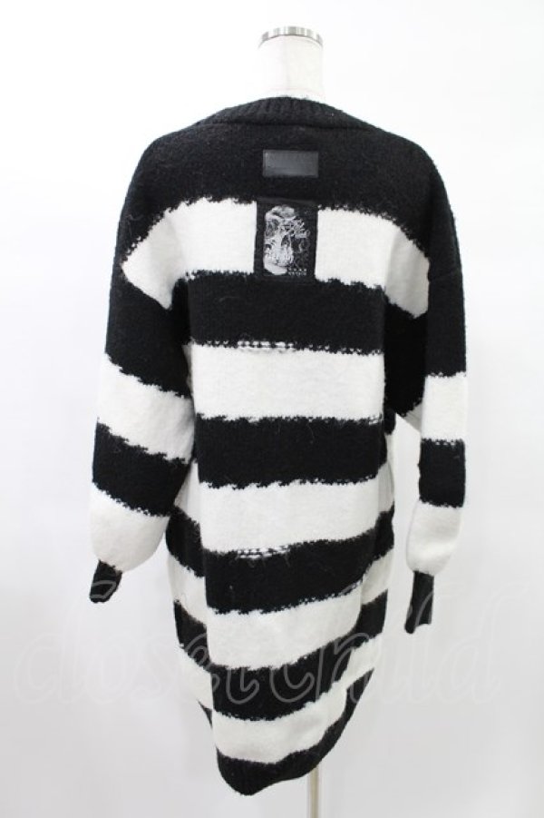 画像2: PUNK RAVE / NIGHTMARE ACADEMY RED CARDIGAN Free ホワイト H-25-02-18-2022-PU-TO-KB-ZI (2)