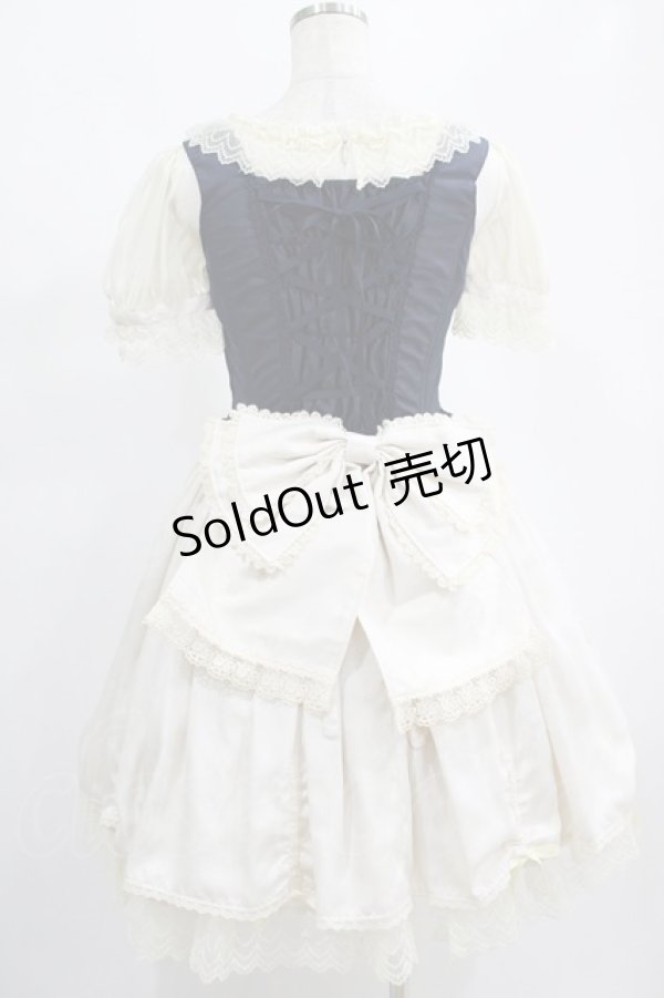 画像3: BABY,THE STARS SHINE BRIGHT / Claudia，The Fairy Tale Princessワンピース Free オフ/ネイビー H-25-02-18-001-BA-OP-NS-ZH (3)