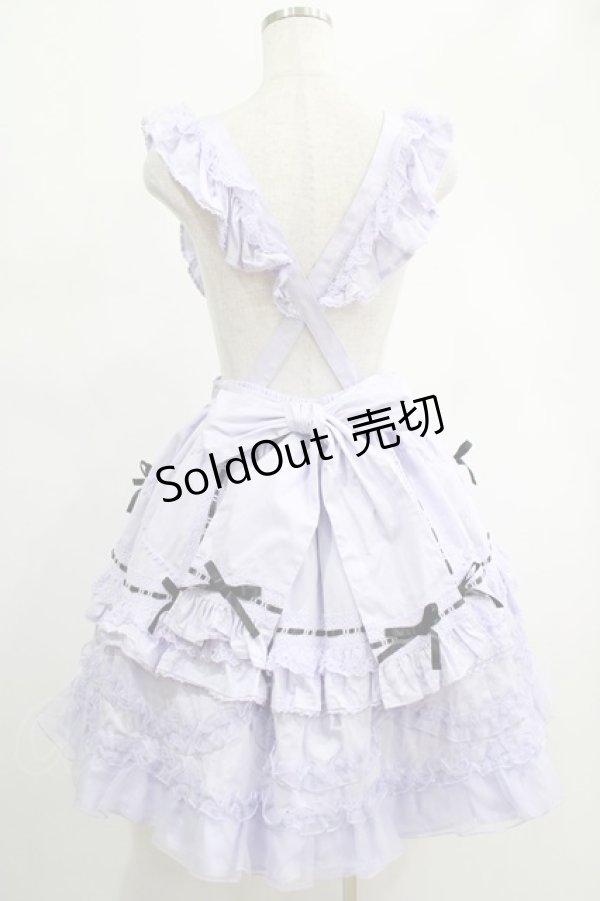 画像3: Angelic Pretty / Heart胸あて付スカート(無地) Free ラベンダー H-25-02-18-006-AP-SK-NS-ZH (3)