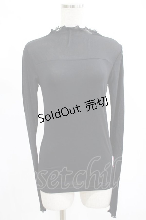 画像1: m petit by misako / サンリオキャラクターズコラボ ハローキティ トップス L ブラック H-25-02-19-050-LO-TO-NS-ZH (1)