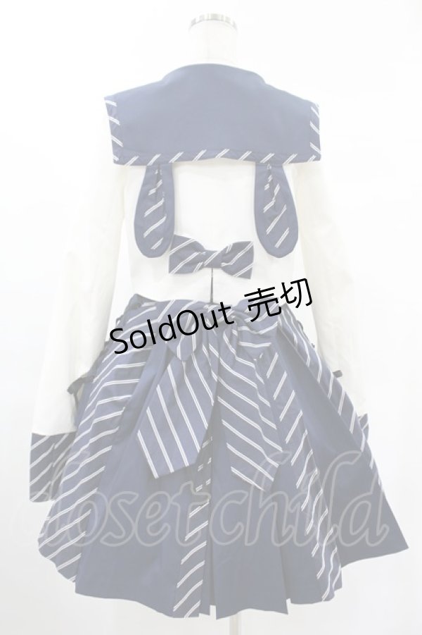 画像2: Angelic Pretty / Bunny College Formal Set Free ネイビー H-25-02-19-1018-AP-OP-NS-ZH (2)