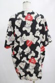 画像3: Honey Cinnamon / シナモン総柄Tシャツ Free ブラック H-25-02-19-056-LO-TS-NS-ZH (3)