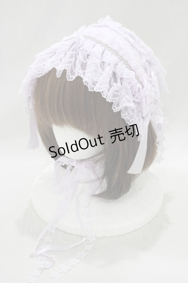 画像1: metamorphose / Magical moon light レースフリルヘッドドレス  ピンク H-25-02-19-073-ME-AC-NS-ZH (1)