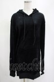 画像1: KILL STAR / Webmare Longline Hoodie XS 黒 H-25-02-19-2041-SL-TO-KB-ZI (1)
