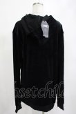 画像2: KILL STAR / Webmare Longline Hoodie XS 黒 H-25-02-19-2041-SL-TO-KB-ZI (2)