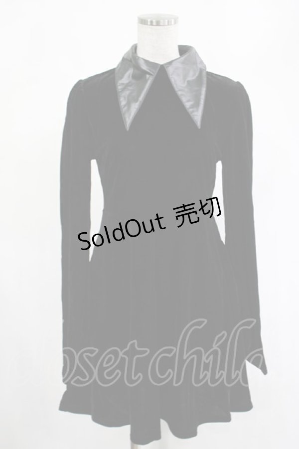 画像1: KILL STAR / Cathedral II skater Dress XS 黒 H-25-02-19-2009-SL-OP-KB-ZY (1)