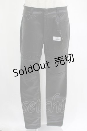 画像: KILL STAR / Viktor Jeans M 黒 H-25-02-19-2031-SL-PA-KB-ZY