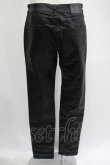 画像2: KILL STAR / Viktor Jeans M 黒 H-25-02-19-2031-SL-PA-KB-ZY (2)