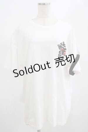 画像: MILKBOY / HELP Tee  ホワイト H-25-02-20-049-MB-TO-KB-ZH