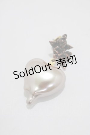 画像: Q-pot. / Sweetheart Angel Pierce  ブラウン H-25-02-20-060-QP-AC-KB-ZH