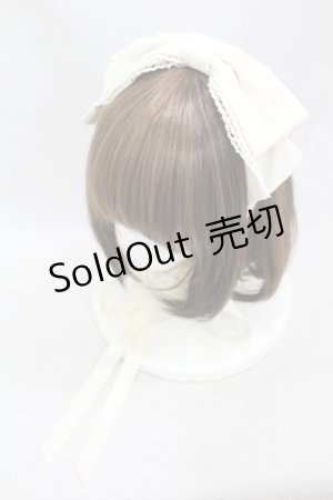 画像: axes femme kawaii / レディローズヘッドドレス  アイボリー H-25-02-20-1002-AX-AC-NS-ZH