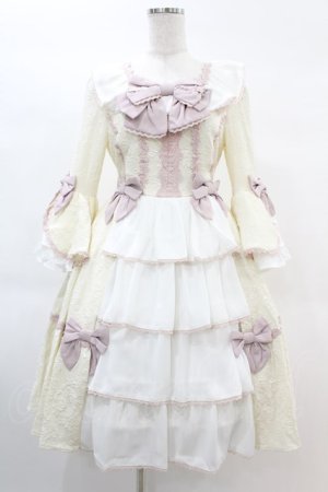 画像: axes femme kawaii / メアリー姫袖ドレス M 生成り H-25-02-20-1030-AX-OP-NS-ZH