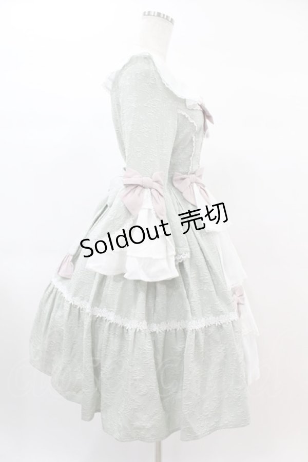 画像3: axes femme kawaii / メアリー姫袖ドレス M ミント H-25-02-20-1031-AX-OP-NS-ZH (3)