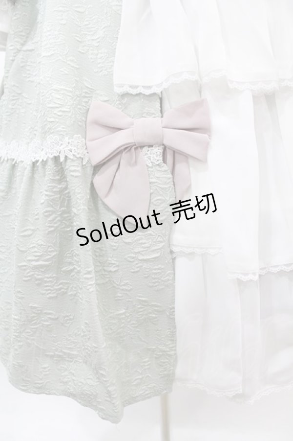 画像5: axes femme kawaii / メアリー姫袖ドレス M ミント H-25-02-20-1031-AX-OP-NS-ZH (5)