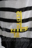 画像4: NieR Clothing / ロゴ刺繍ボーダーカットソー F 白×黒 H-25-02-21-037-PU-TO-KB-ZH (4)