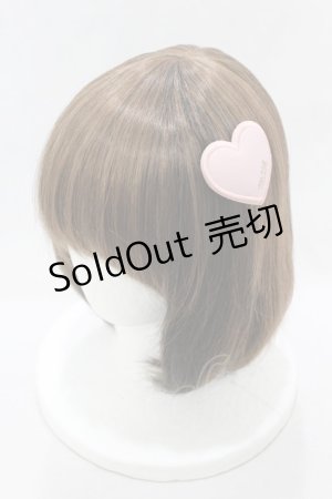画像: MILK / ハートバレッタ  ピンク H-25-02-21-1001-ML-AC-KB-ZH