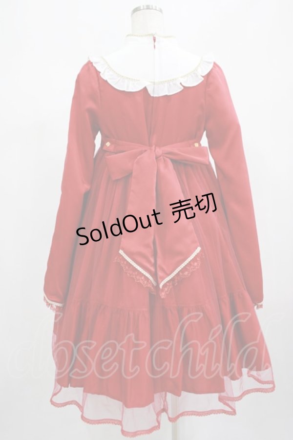 画像3: Angelic Pretty / Hao Hao PandaワンピースSet Free レッド H-25-02-22-003-AP-OP-NS-ZH (3)