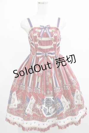 画像: Angelic Pretty / ガーディアンユニコーンジャンパースカート Free ワイン H-25-02-22-004-AP-OP-NS-ZH