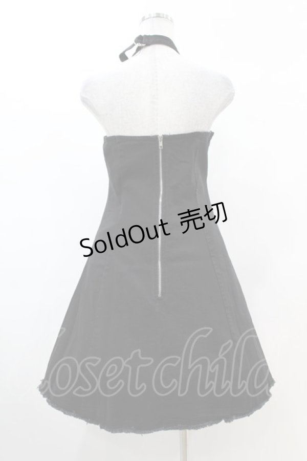 画像2: KILL STAR / Subzero Halter Dress S ブラック H-25-02-22-1015-SL-OP-KB-ZH (2)
