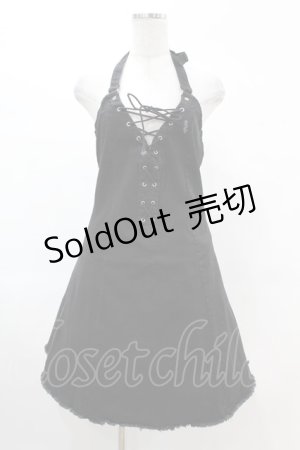 画像: KILL STAR / Subzero Halter Dress XS ブラック H-25-02-22-1016-SL-OP-KB-ZY