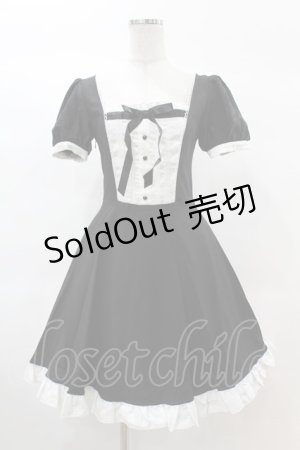 画像: DARK IN LOVE / Magic doll black white rebel dress XS ブラック H-25-02-22-1021-PU-OP-KB-ZI