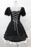 画像2: DARK IN LOVE / Magic doll black white rebel dress XS ブラック H-25-02-22-1021-PU-OP-KB-ZI (2)