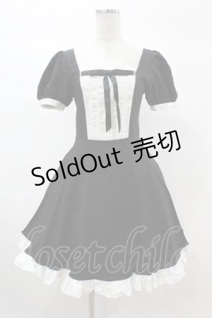 画像: DARK IN LOVE / Magic doll black white rebel dress XS ブラック H-25-02-22-1022-PU-OP-KB-ZY