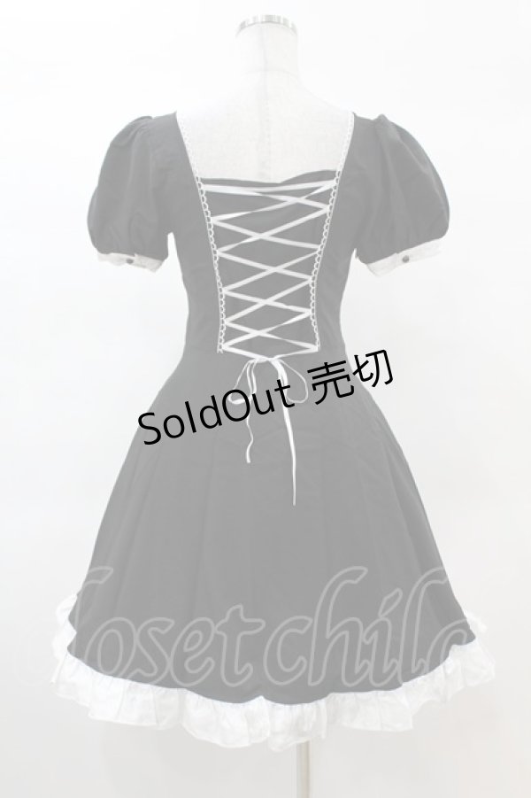 画像2: DARK IN LOVE / Magic doll black white rebel dress XS ブラック H-25-02-22-1023-PU-OP-KB-ZS (2)