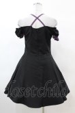 画像2: DARK IN LOVE / Harajuku purple cross sweet cool rebel dress M ブラック H-25-02-22-1024-PU-OP-KB-ZY (2)