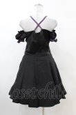 画像2: DARK IN LOVE / Harajuku purple cross sweet cool rebel dress L ブラック H-25-02-22-1028-PU-OP-KB-ZI (2)