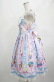 画像2: Angelic Pretty / Ice Cream Parlorジャンパースカート Free ピンク H-25-02-22-005-AP-OP-NS-ZH (2)