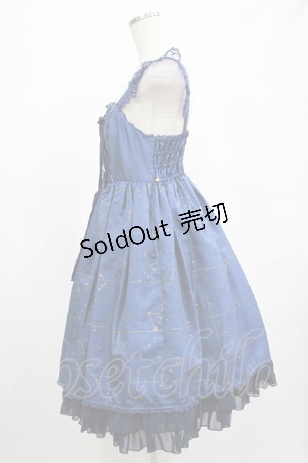 画像2: Angelic Pretty / Twinkle Skyジャンパースカート Free ブルー H-25-02-22-008-AP-OP-NS-ZH (2)