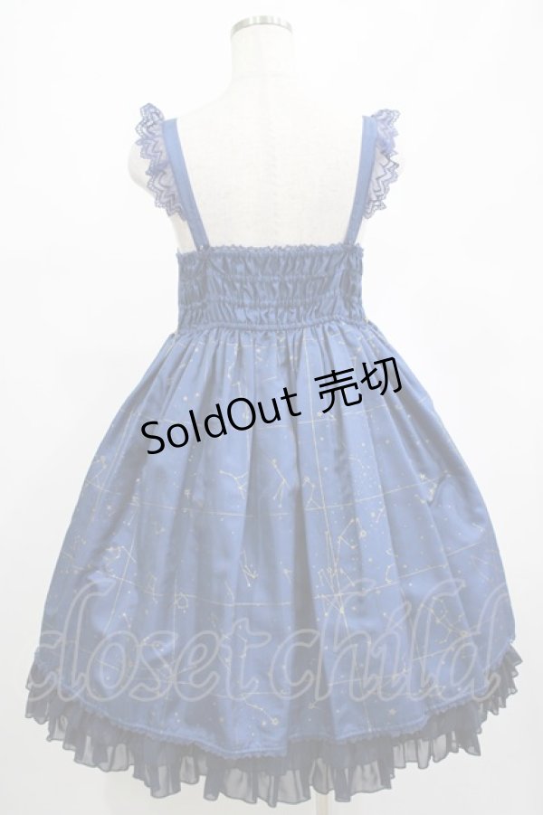 画像3: Angelic Pretty / Twinkle Skyジャンパースカート Free ブルー H-25-02-22-008-AP-OP-NS-ZH (3)