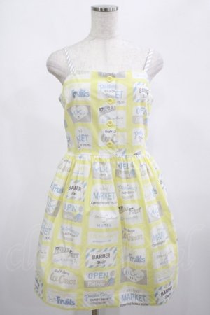 画像: MILK / MILK TOWNドレス  レモンベース H-25-02-23-033-ML-OP-KB-ZH