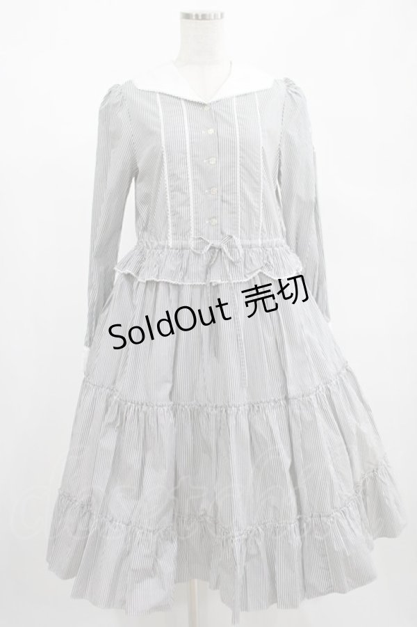 画像1: Melody BasKet / ナイチンゲールワンピース M グレー H-25-02-23-005-LO-OP-KB-ZH (1)