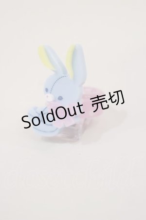 画像: Angelic Pretty / BUNNY TOYリング  サックス/ピンク H-25-02-23-1046-AP-AC-NS-ZH