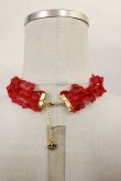 画像2: Angelic Pretty / レースハートチャームチョーカー  レッド H-25-02-23-1048-AP-AC-NS-ZH (2)