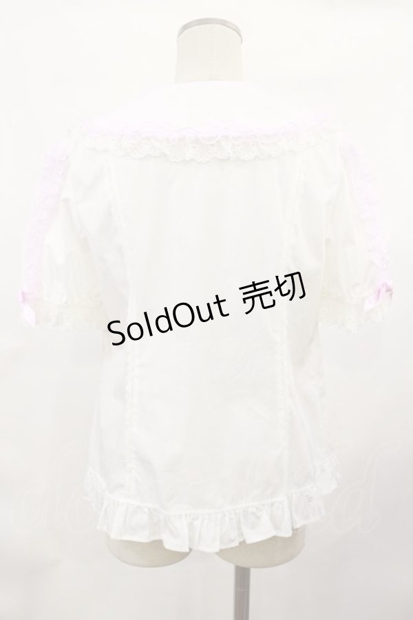 画像3: Angelic Pretty / トッピングハートブラウス Free オフ/ピンク H-25-02-23-1008-AP-BL-NS-ZH (3)