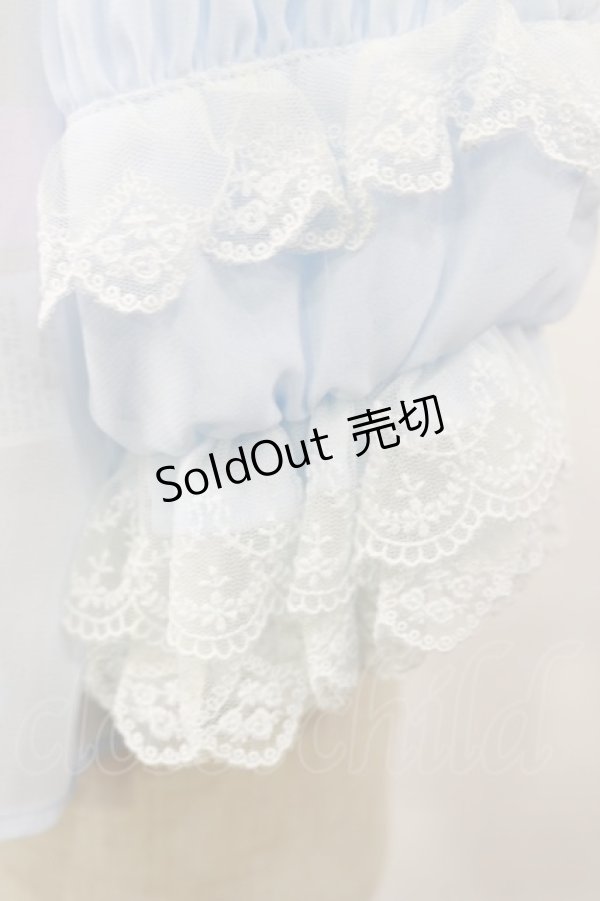 画像4: Angelic Pretty / ホイップdollブラウス Free サックス H-25-02-23-1009-AP-BL-NS-ZH (4)