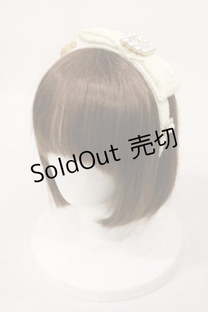 画像: Swankiss / SX bijou lace カチューシャ  オフ H-25-02-23-1022-CA-AC-NS-ZH
