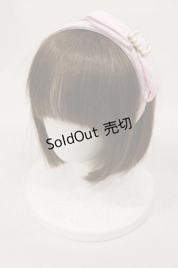 画像1: Swankiss / summer laceカチューシャ  ピンク H-25-02-23-1023-CA-AC-NS-ZH (1)