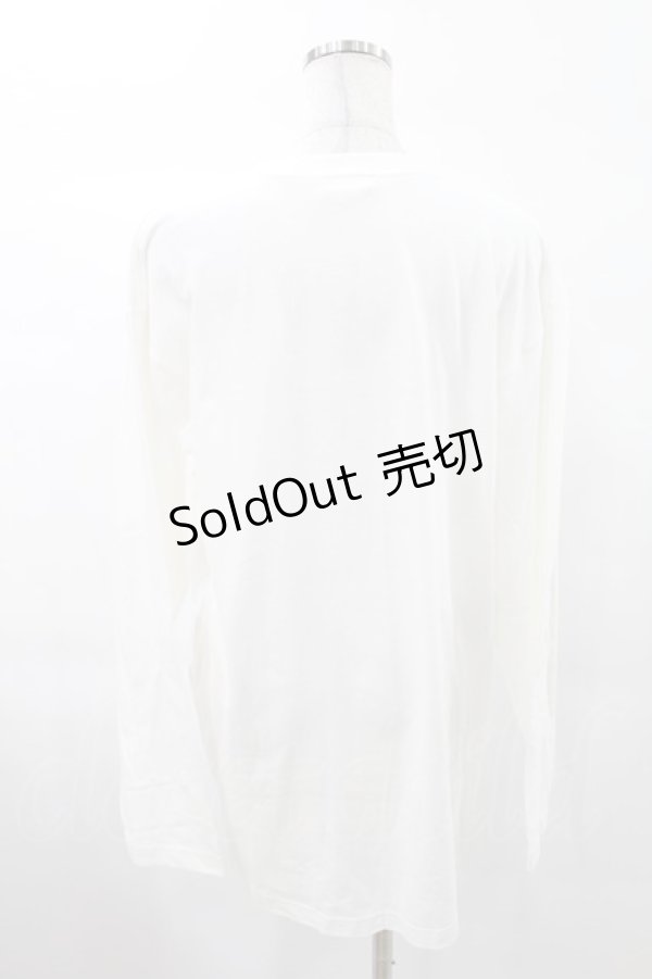 画像2: NieR Clothing / プリントLONG CUTSEW XL 白 H-25-02-23-2033-PU-TO-KB-ZH (2)