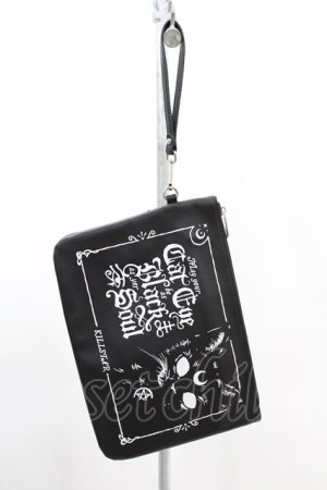 画像: KILL STAR / Toiletry bag  黒 H-25-02-24-1001-SL-BG-KB-ZH