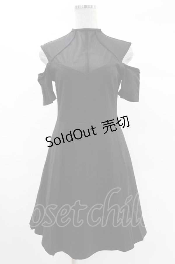 画像1: KILL STAR / Astra Skater Dress S ブラック H-25-02-24-1017-SL-OP-KB-ZH (1)