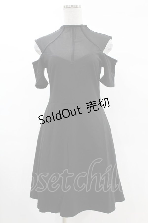 画像1: KILL STAR / Astra Skater Dress S ブラック H-25-02-24-1018-SL-OP-KB-ZH (1)