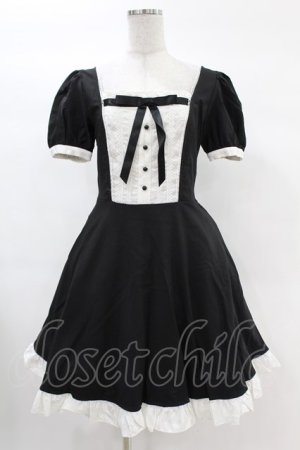 画像: DARK IN LOVE / Magic doll black white rebel dress M ブラック×ホワイト H-25-02-24-1029-PU-OP-KB-ZH