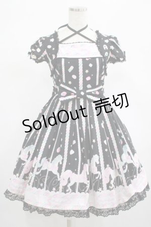 画像: Angelic Pretty / Sugary Carnivalワンピース Free ブラック H-25-02-24-005-AP-OP-NS-ZH