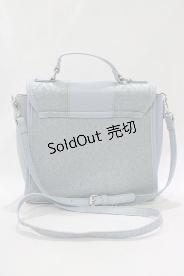 画像3: axes femme POETIQUE / チャイナ釦デザインバッグ  サックス H-25-02-24-053-AX-BG-NS-ZH (3)
